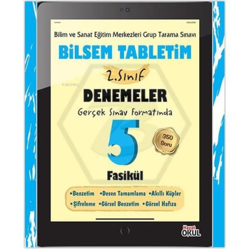 2.Sınıf Bilsem Tablet 5'li Deneme Kolektif