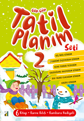 2. Sınıf Gün Gün Tatil Planım Seti Abdullah Coşkun