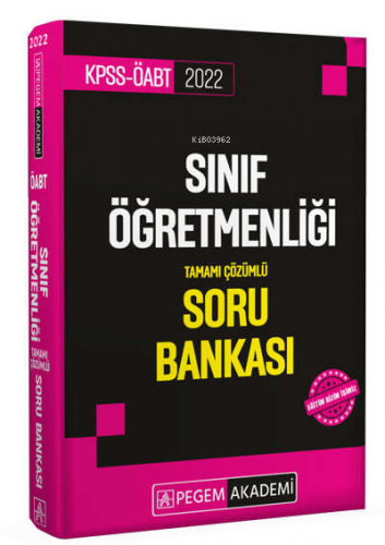 2022 KPSS ÖABT Sınıf Öğretmenliğ Soru Bankası Kolektif