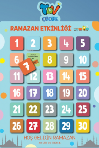 30 Gün 30 Etkinlik Ahşap Ramazan Oyunu