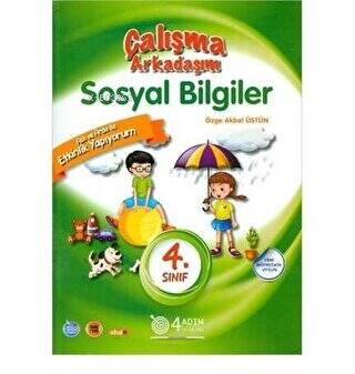 4. Sınıf Sosyal Bilgiler Çalışma Arkadaşım/4 Adım Kolektif