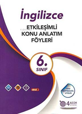 6. Sınıf İngilizce Etkileşimli Konu Anlatım Föyleri Özlem Özay