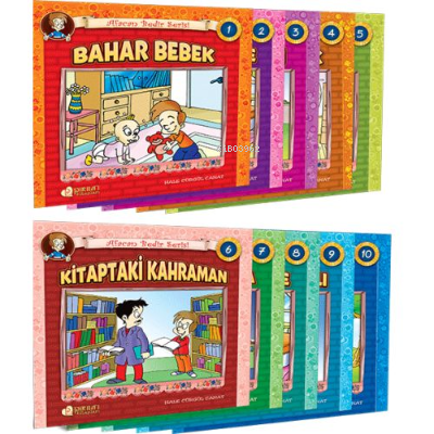 Afacan Bedir Serisi (10 Kitap Set) Hale Cürgül Canat