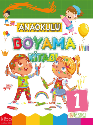 Anaokulu Boyama Kitabı - 1 Amir Sharma