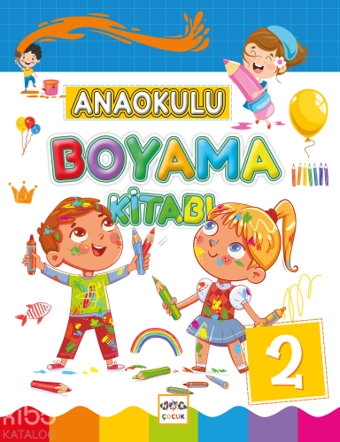 Anaokulu Boyama Kitabı - 2 Kolektif