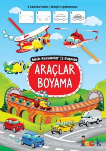 Araçlar Boyama;Minik Ressam İş Başında Kolektif