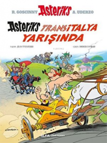 Asteriks Transitalya Yarışında Rene Goscinny