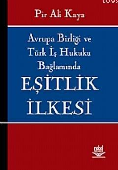 Avrupa Birliği ve Türk Hukuku Bağlamında Eşitlik İlkesi Pir Ali Kaya