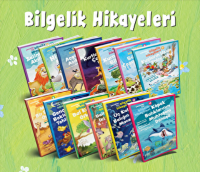 Çocuklar için Bilgelik Hikayeleri (Set) 16 Kitap Kolektif