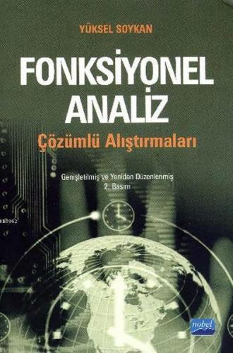 Çözümlü Fonksiyonel Analiz Alıştırmaları Yüksel Soykan