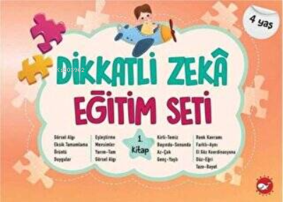 Dikkatli Zeka Eğitim Seti 1. Kitap (4 Yaş) Neşe Duran