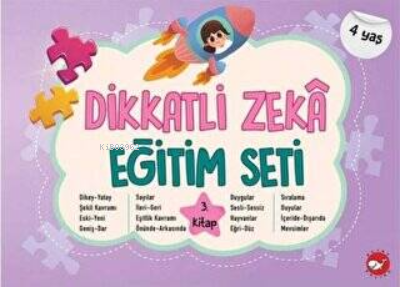 Dikkatli Zeka Eğitim Seti 3. Kitap (4 Yaş) Neşe Duran