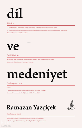 Dil ve Medeniyet Ramazan Yazçiçek