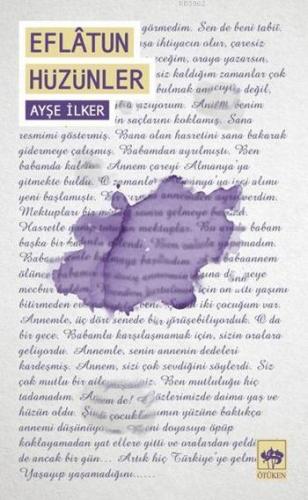 Eflatun Hüzünler Ayşe İlker