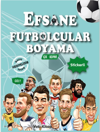 Efsane Futbolcular Boyama Kitabı Feyyaz Ulaş