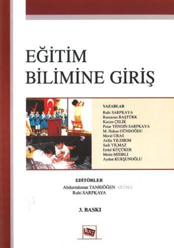 Eğitim Bilimine Giriş Ruhi Sarpkaya