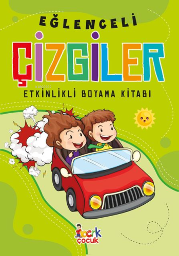 Eğlenceli Çizgiler(Etkinlikli Boyama Kitabı) Kolektif