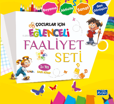 Eğlenceli Faaliyet Seti Sarı Kitap– 3 Yaş Üzeri Ahmet Yanar