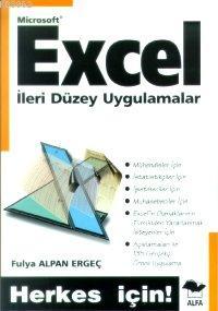 Excel İle İleri Düzey Uygulamalar Fulya Alpan Erge