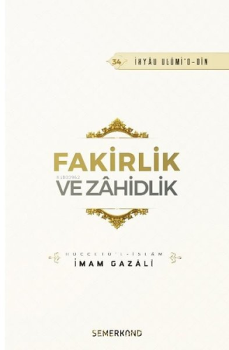 Fakirlik ve Zahidlik İmam Gazali