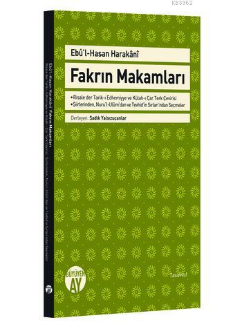 Fakrın Makamları Ebul-Hasan Harakanî