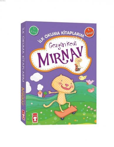 Gezgin Kedi Mırnav İlk Okuma Kitaplarım Set (10 Kitap) Fatma Işık