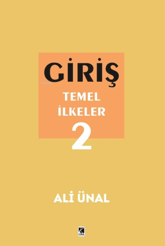 Giriş Temel İlkeler 2 Ali Ünal