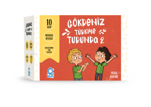 Gökdeniz Türkiye Turunda 2 - 4. Sınıf Hikaye Seti (10 Kitap) Vildan Öz