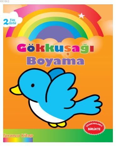 Gökkuşağı Boyama Turuncu Kitap Kolektif