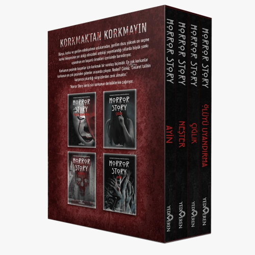 Horror Story Kutulu 4 Kitap Set Kolektif