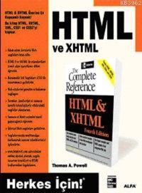 HTML ve XHTML Thomas A. Powell