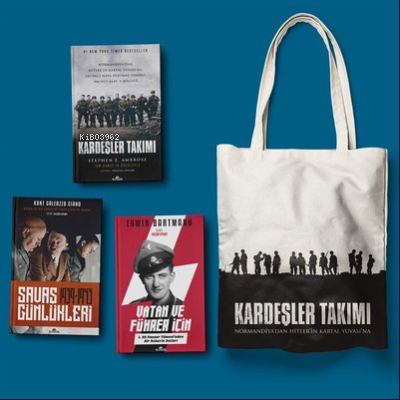 İkinci Dünya Savaşı Seti-3 Kitap Takım-Bez Çanta Hediyeli Erwin Bartma