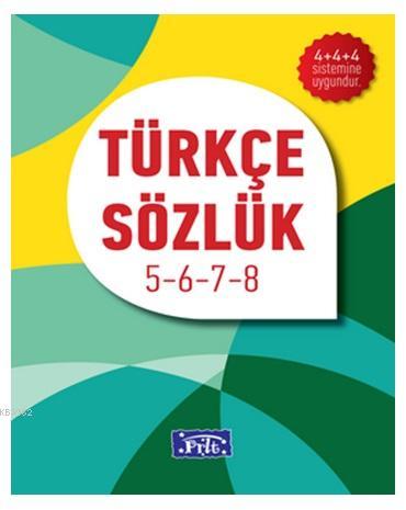 İlköğretim Türkçe Sözlük 5- 6- 7- 8 Komisyon