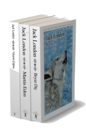 Jack London Seti - 3 Kitap Takım Jack London