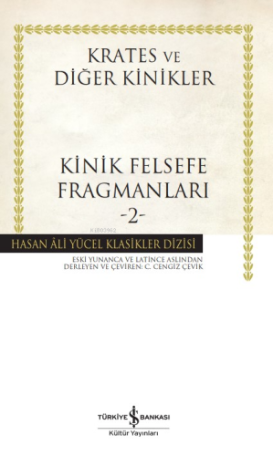 Kinik Felsefe Fragmanları -2- Ciltli Kolektif