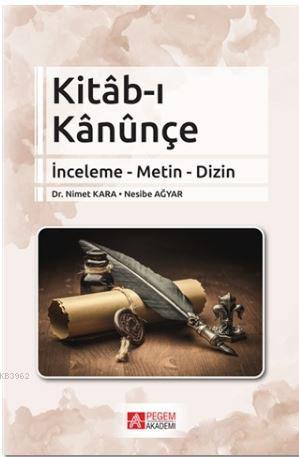 Kitab-ı Kanunçe Nesibe Ağyar