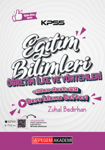 KPSS Eğitim Bilimleri Öğretim İlke ve Yöntemleri Ders İzleme Defteri K