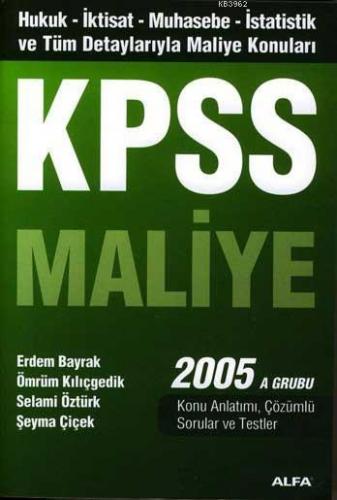 Kpss Maliye 2005 A Grubu Erdem Bayrak