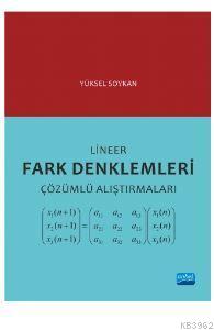 Lineer Fark Denklemleri Çözümlü Alıştırmaları Yüksel Soykan