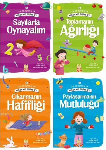 Matematiksel Düşünme Seti (4 Kitap); Okul Öncesi Çocuklar İçin Matemat