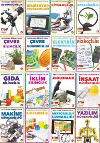 Meslekleri Öğreniyorum Set – 16 Kitap R.J. Bailey