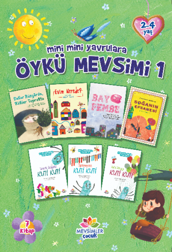 Mini Mini Yavrulara Öykü Mevsimi 1 (7 Kitap) Kolektif