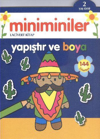 Miniminiler Lacivert Kitap Yapıştır ve Boya Kolektif