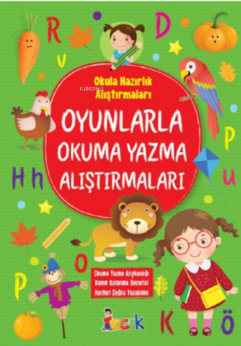 Oyunlarla Okuma Yazma Alıştırmaları;Okula Hazırlık Alıştırmaları Tuba 