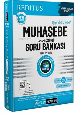 Pegem Akademi KPSS A Grubu Muhasebe Tamamı Çözümlü Soru Bankası Peril 