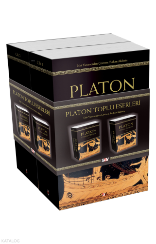 Platon Toplu Eserleri 1 & 2 Cilt Takım Platon ( Eflatun )