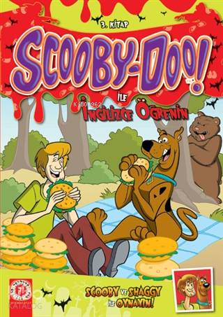 Scooby-Doo! İle İngilizce Öğrenin 3.Kitap; Scooby ve Shaggy İle Oynayı