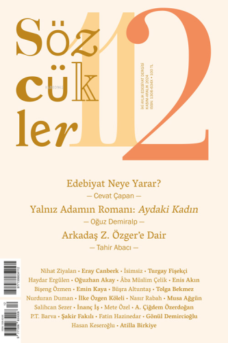 Sözcükler Dergisi 112. SAYI Cevat Çapan