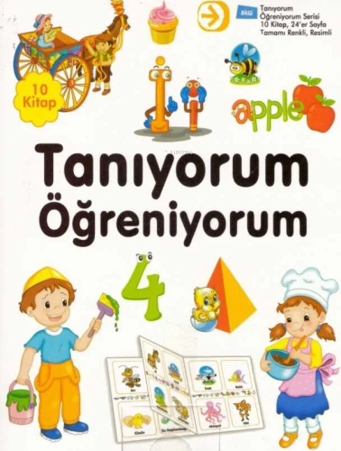 Tanıyorum Öğreniyorum Seti (10 Kitap) Kolektif