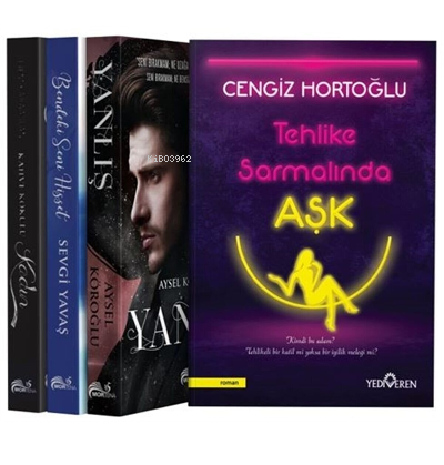 Tehlikeli Aşk Seti (4 Kitap Takım) Cengiz Hortoğlu